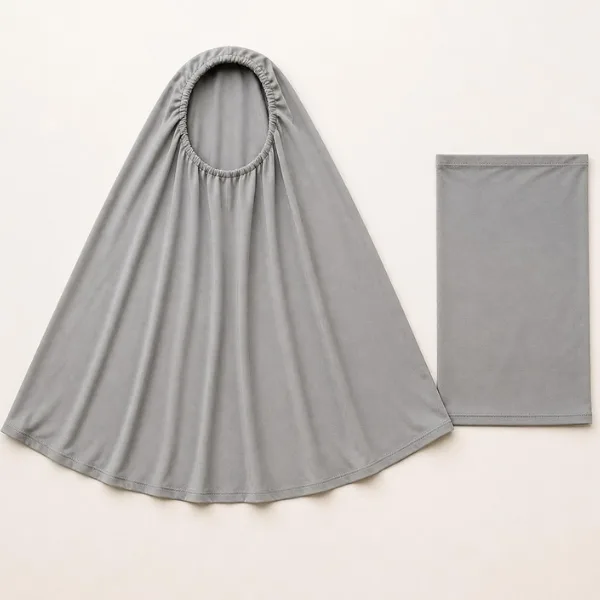 Khimar deux pièces 3 longueurs