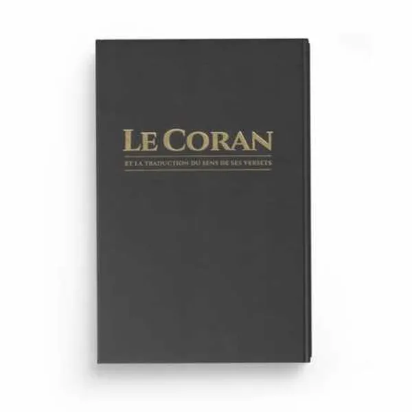 Le Coran et la traduction du sens de ses versets, arabe-français grand format 20 x 28 – édition Tawbah