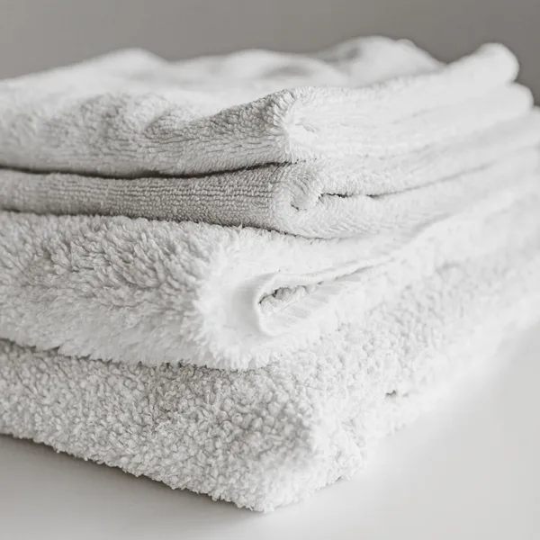 Cape de bain bébé coton bio unie